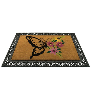 24" x 36" Coir Butterfly Doormat 2
