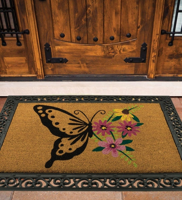 24" x 36" Coir Butterfly Doormat 3