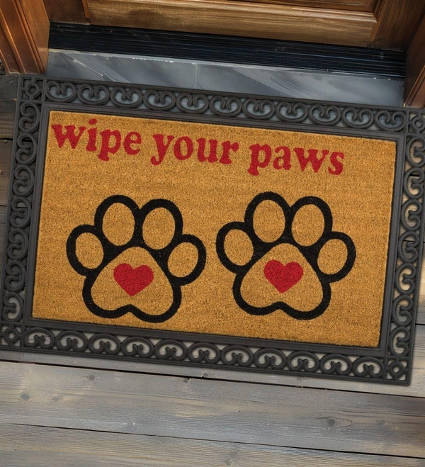 24" x 36" Coir Paws Doormat 3