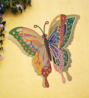 13" Large Cirque Butterfly Wall Décor 2