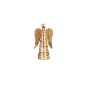 10" Gold Flame Angel Decor 1