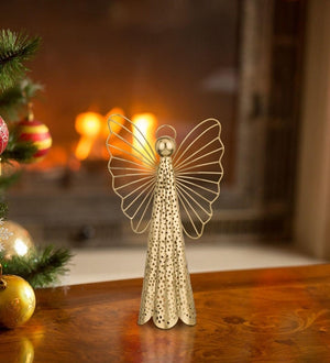 10" Contempo Gold Angel Decor 2
