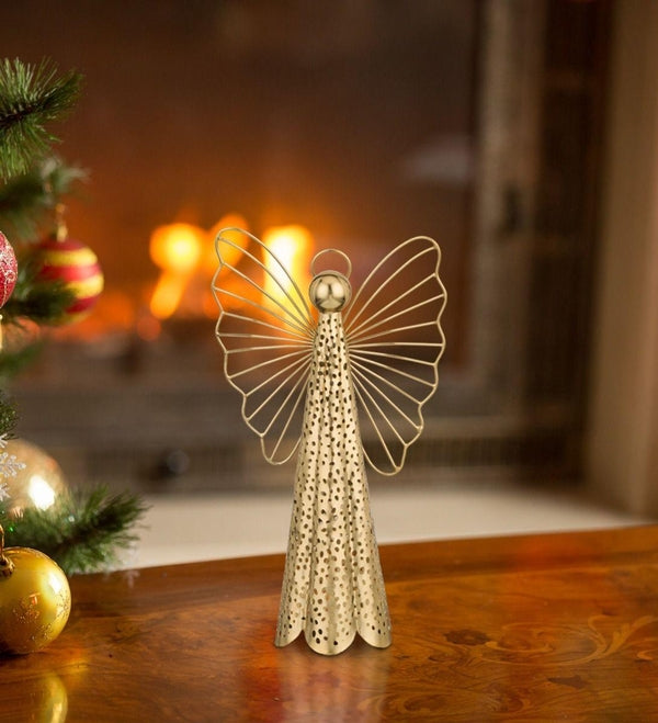 10" Contempo Gold Angel Decor 2