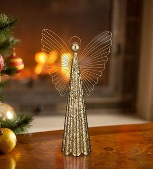 22" Contempo Gold Angel Decor 2