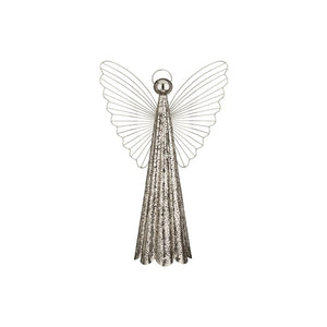22" Contempo Silver Angel Decor 1