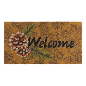 18" x 30" Coir Pinecone Doormat 1