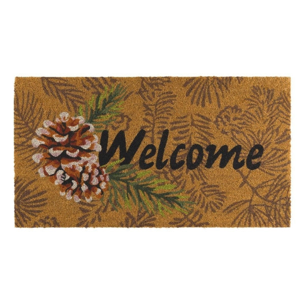 18" x 30" Coir Pinecone Doormat 1