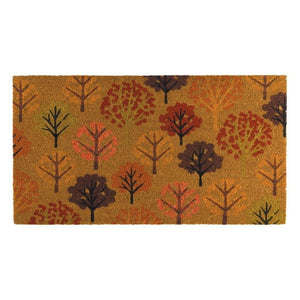 18" x 30" Coir Collage Trees Doormat 1