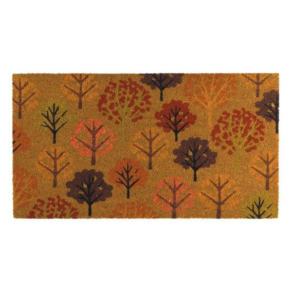 18" x 30" Coir Collage Trees Doormat 1