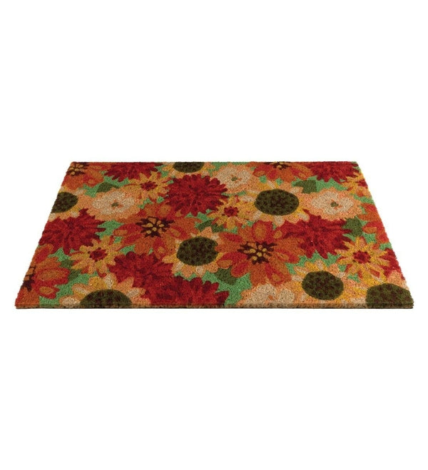 18" x 30" Coir Bouquet Doormat 2