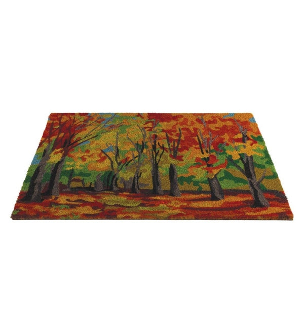 18" x 30" Coir Fall Trees Doormat 2
