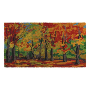 18" x 30" Coir Fall Trees Doormat 1