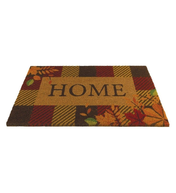 18" x 30" Coir Plaid Doormat 2