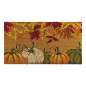 18" x 30" Coir Pumpkins Doormat 1
