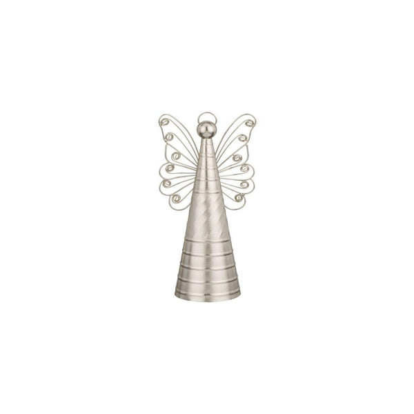 10" Metallic Silver Angel Decor 1