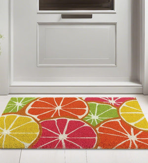 18" x 30" Citrus Doormat Coir 3