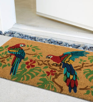 18" x 30" Coir Parrots Doormat 3