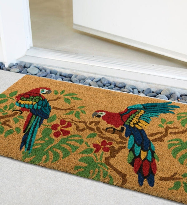 18" x 30" Coir Parrots Doormat 3