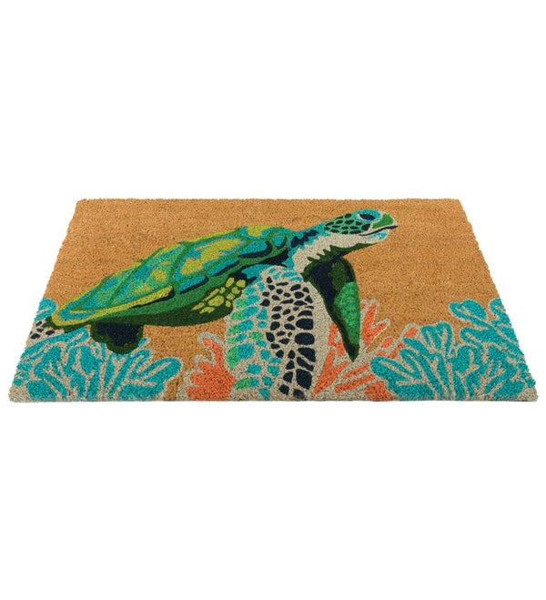 18" x 30" Coir Sea Turtle Doormat 2