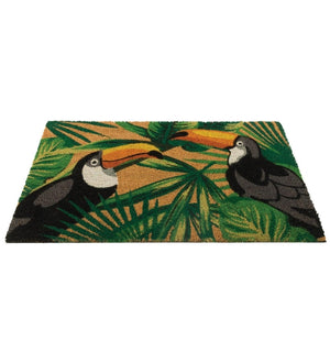 18" x 30" Coir Toucans Doormat 2