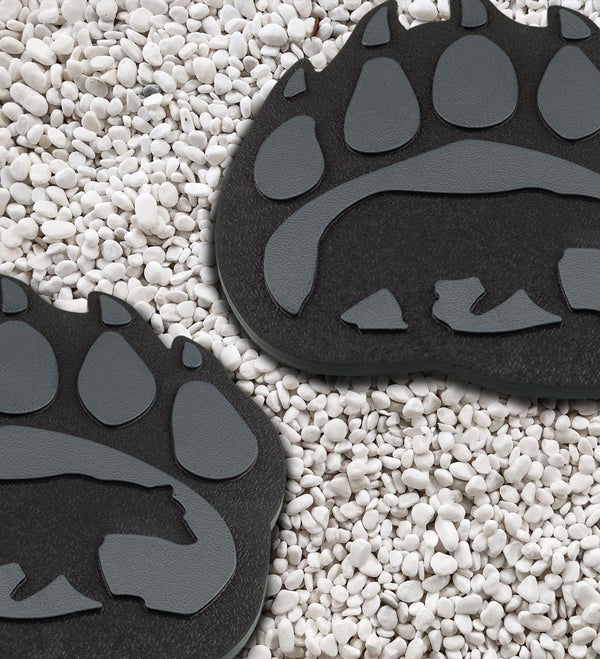 13" Bear Paw Stepping Stone 3