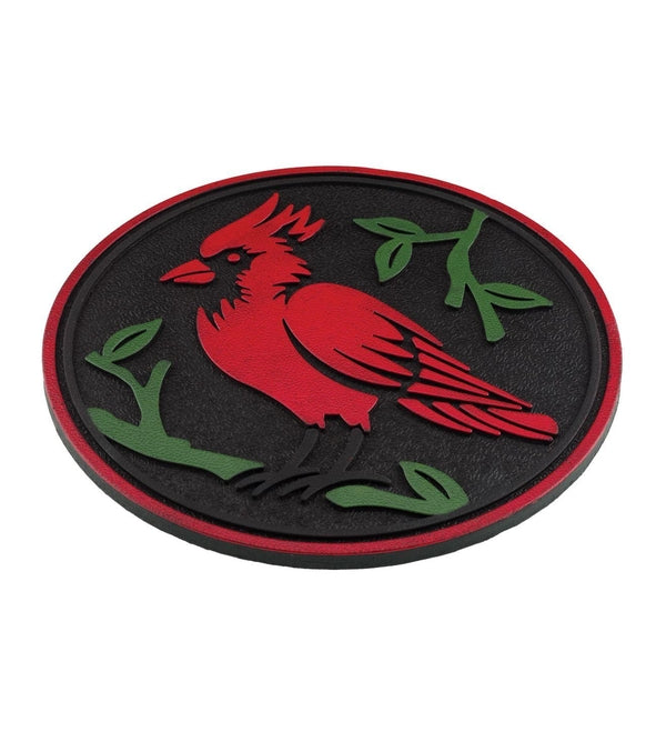 12" Red Cardinal Stepping Stone 2