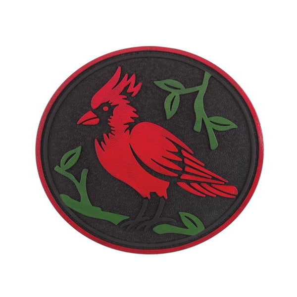 12" Red Cardinal Stepping Stone 1