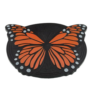 13.5" Orange Monarch Stepping Stone 2