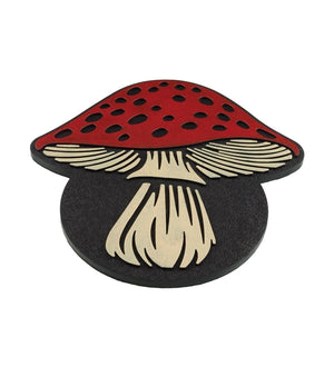 12.75" Red Mushroom Stepping Stone 2