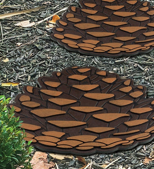 13" Pine Cone Stepping Stone 3