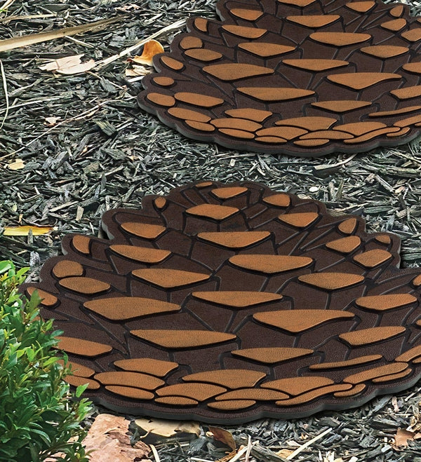 13" Pine Cone Stepping Stone 3