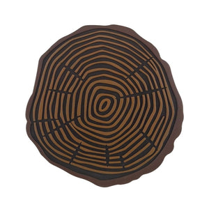 13.25" Tree Rings Stepping Stone 1