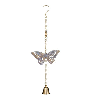 27.25" Butterfly Cast Garden Bell 2