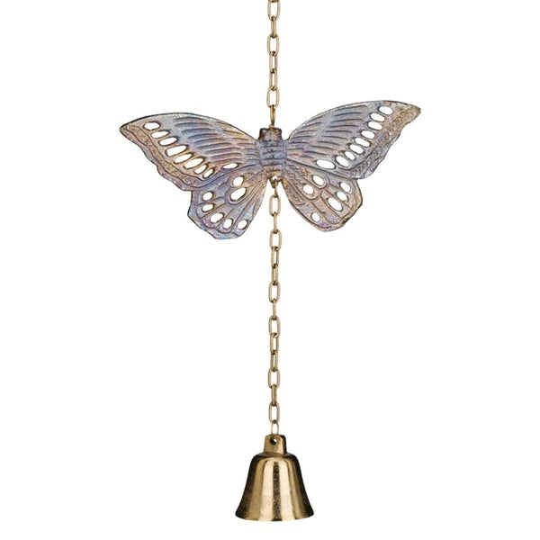 27.25" Butterfly Cast Garden Bell 1