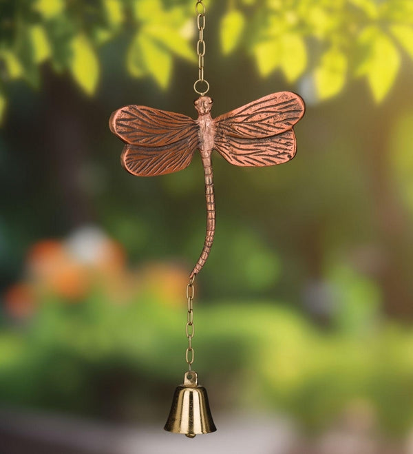 28" Dragonfly Cast Garden Bell 3
