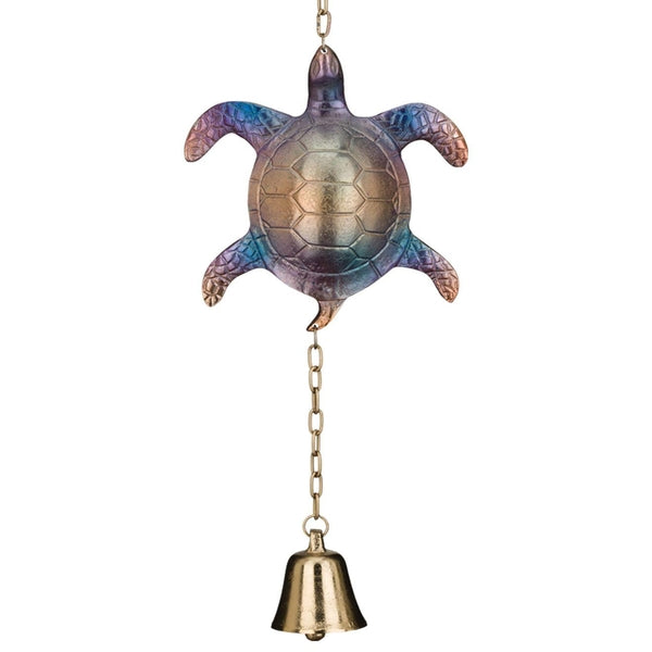 29" Sea Turtle Cast Garden Bell 1