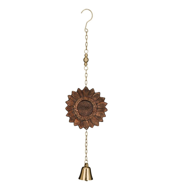 28" Sunflower Cast Garden Bell 2