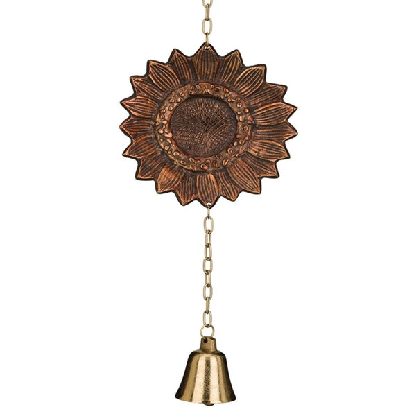 28" Sunflower Cast Garden Bell 1