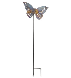 34.5" Cast Butterfly Garden Stake 2