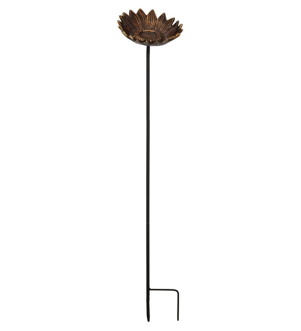 36.5" Cast Sunflower Garden Stake 2
