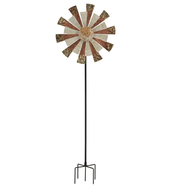 26" Copper Embossed Wind Spinner 2