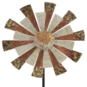 26" Copper Embossed Wind Spinner 1
