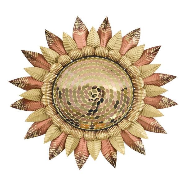 24" Copper Mosaic Metal/Glass Wall Décor 1