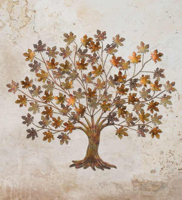 39.25" Copper Bronze Tree of Life Wall Decor 2