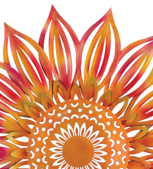 21" Sunburst Floral Wall Décor 2