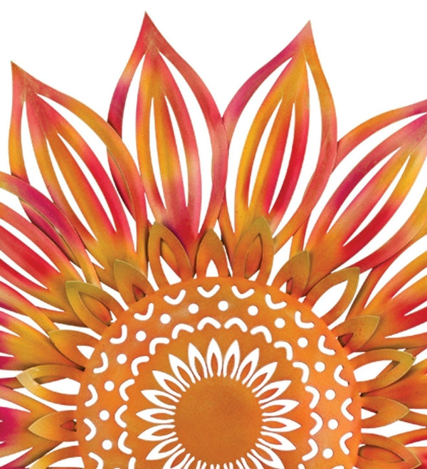 21" Sunburst Floral Wall Décor 2