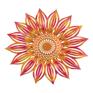 21" Sunburst Floral Wall Décor 1