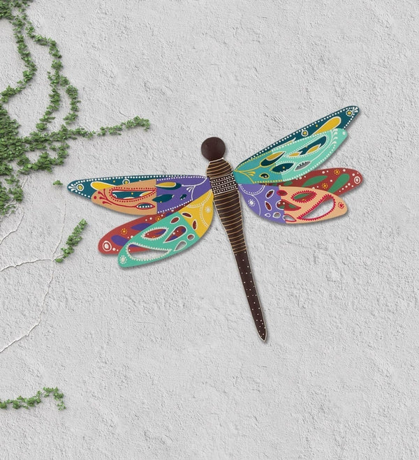 15" Medium Cirque Dragonfly Wall Décor 3