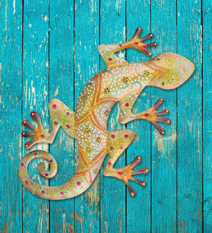 24" Maha Sage Gecko Decor 2