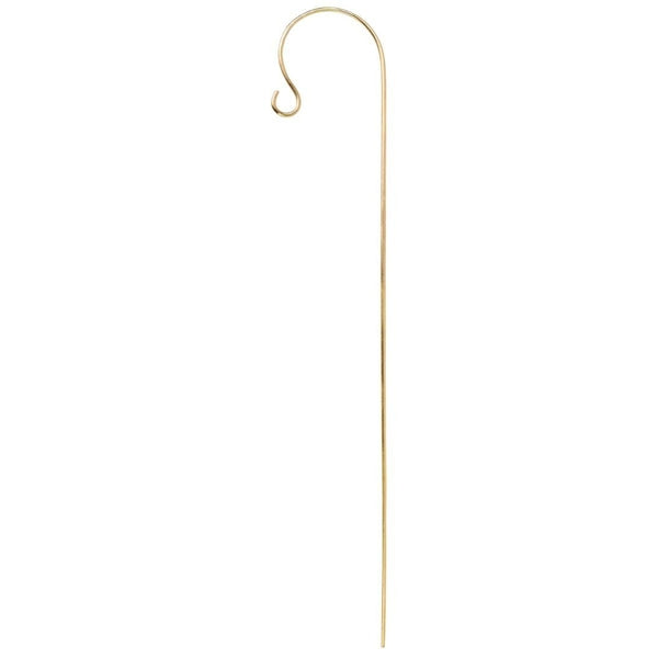 18" Gold Shepherd's Hook Stake 1